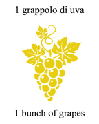 Agrimellus - 1 grappolo - condimento agrodolce