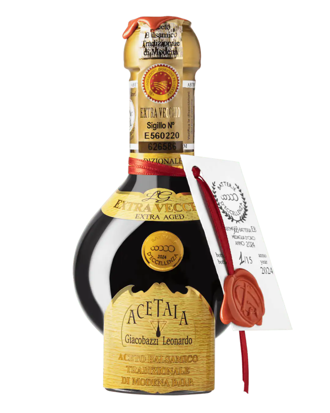 Aceto Balsamico Tradizionale di Modena DOP “Extra Vecchio” Batteria d’Eccellenza EB